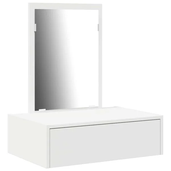 vidaXL Schminktisch Weiß 60 x 40 x 70 cm Holzwerkstoff