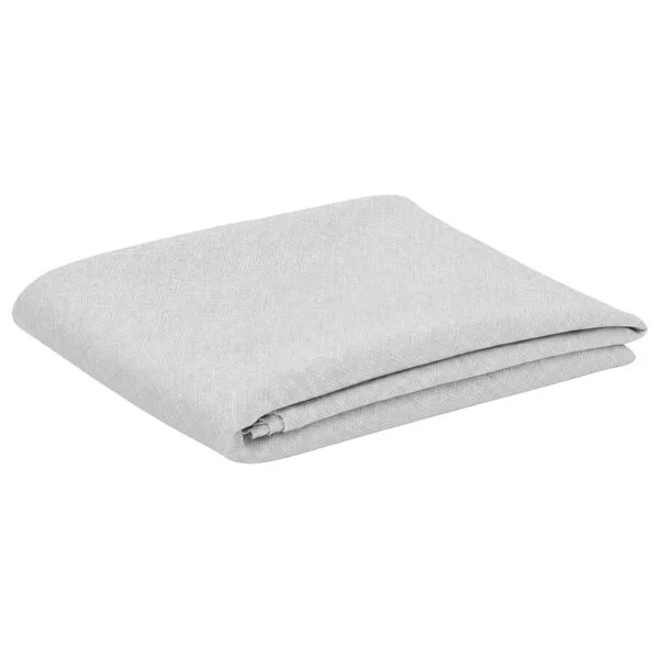 vidaXL Tischdecke Rund Weiß Ø 140 cm