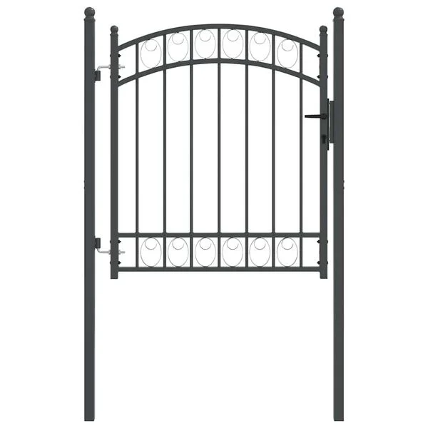 vidaXL Zauntor EMMEN 104 x 98, 5 cm Abschließbar