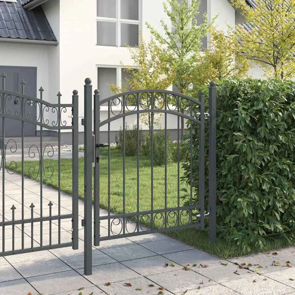 vidaXL Zauntor EMMEN 104 x 98, 5 cm Abschließbar