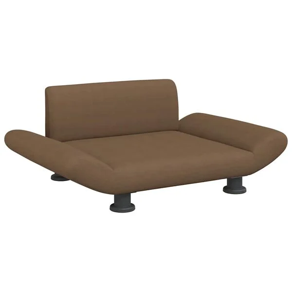 vidaXL Hundebett Braun 70x45x28 cm Stoff