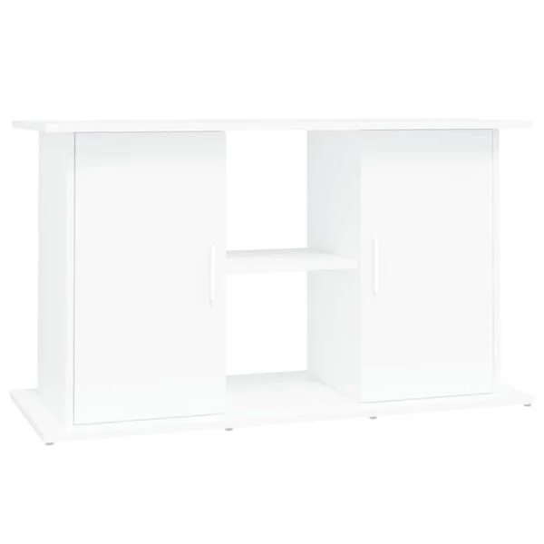 vidaXL Aquariumständer Weiß 101x41x58 cm Holzwerkstoff