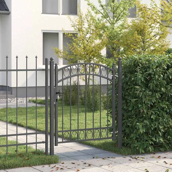 vidaXL Zauntor EMMEN 104 x 98, 5 cm Abschließbar