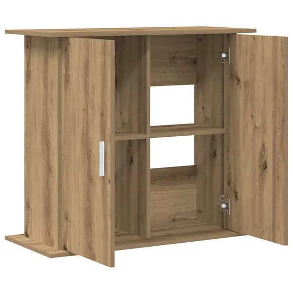 vidaXL Aquariumständer Artisan Oak 81 x 36 x 73 cm Holzwerkstoff