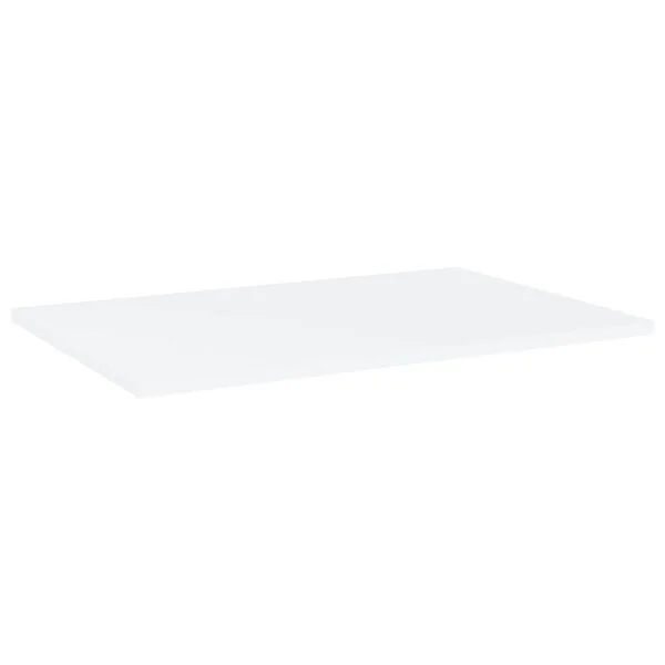 vidaXL Bücherregal-Bretter 4 Stk. Weiß 60x40x1, 5 cm Holzwerkstoff