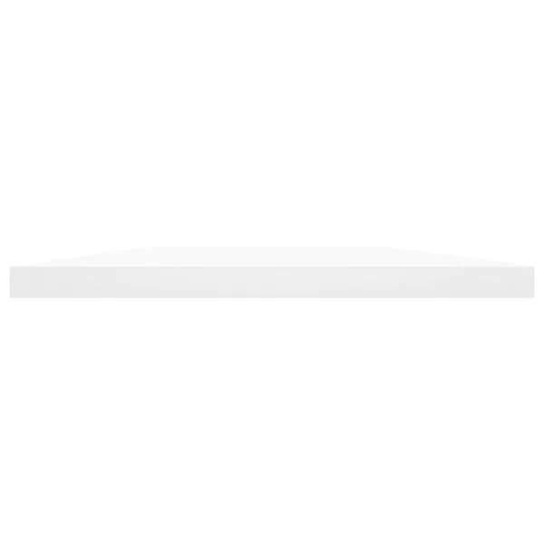 vidaXL Bücherregal-Bretter 4 Stk. Weiß 60x40x1, 5 cm Holzwerkstoff