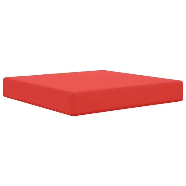 vidaXL Sofakissen für draußen Polyester Rot 60 x 60 cm